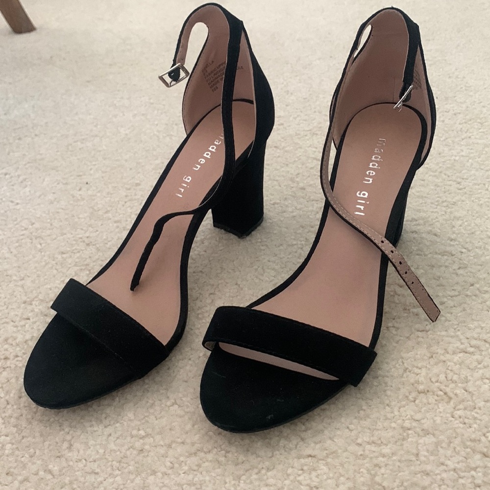 Black Madden Girl heels